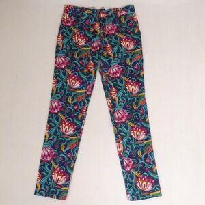 Mr‎ Turk Wallpaper Floral Cotton Trousers Pants Men's 29 31x32